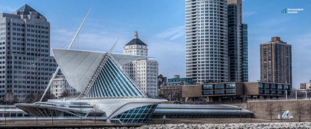 The Milwaukee buildings show that market is not oversaturated which makes it perfect for nonresident investors.