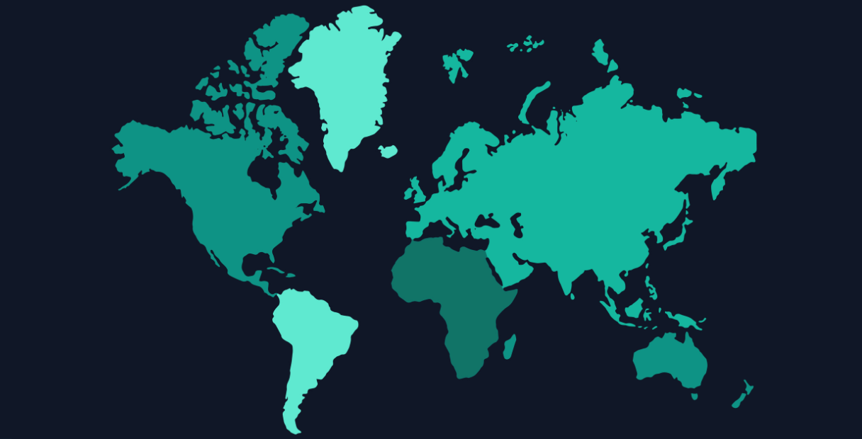 World map from NRI video showing what countries are best for real estate investing.