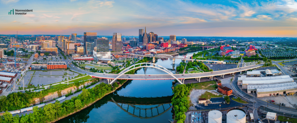 Nashville as one of the best cities for Airbnb investing.