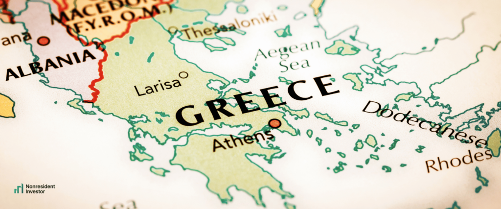 Even though Greece gets many tourists each year it offers really cheap lands to choose from