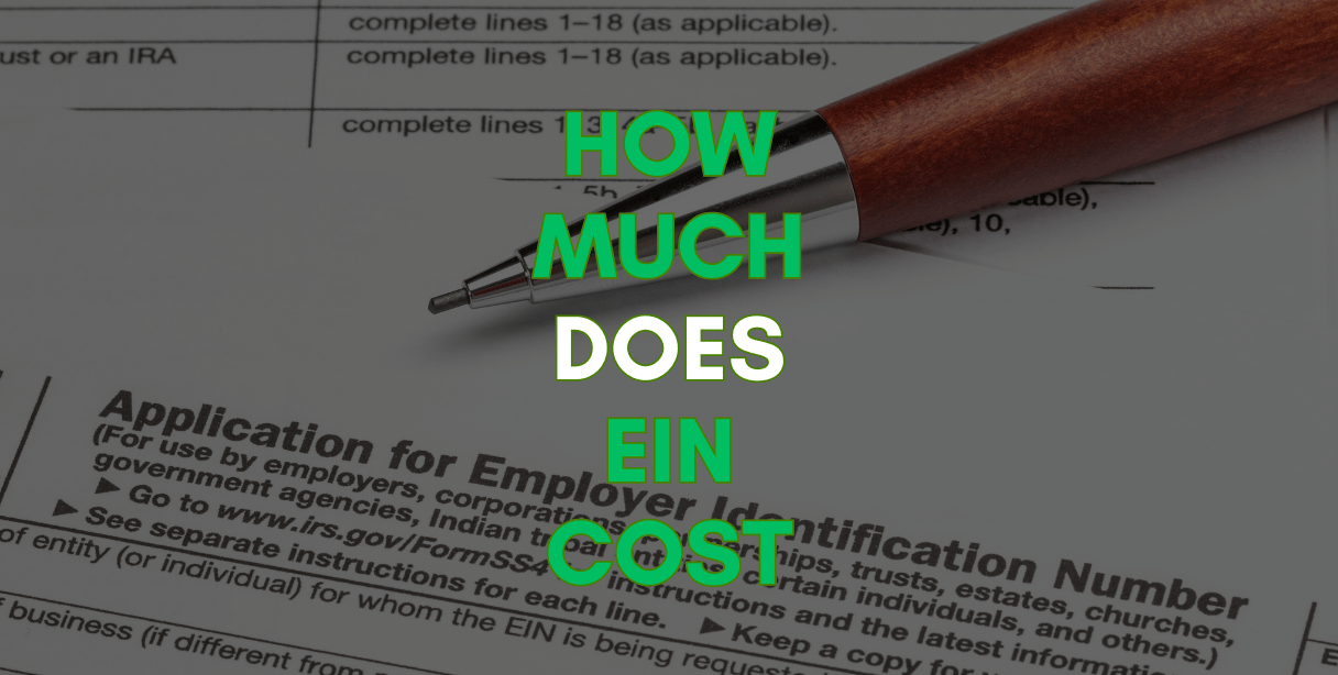 here is how much does EIN cost