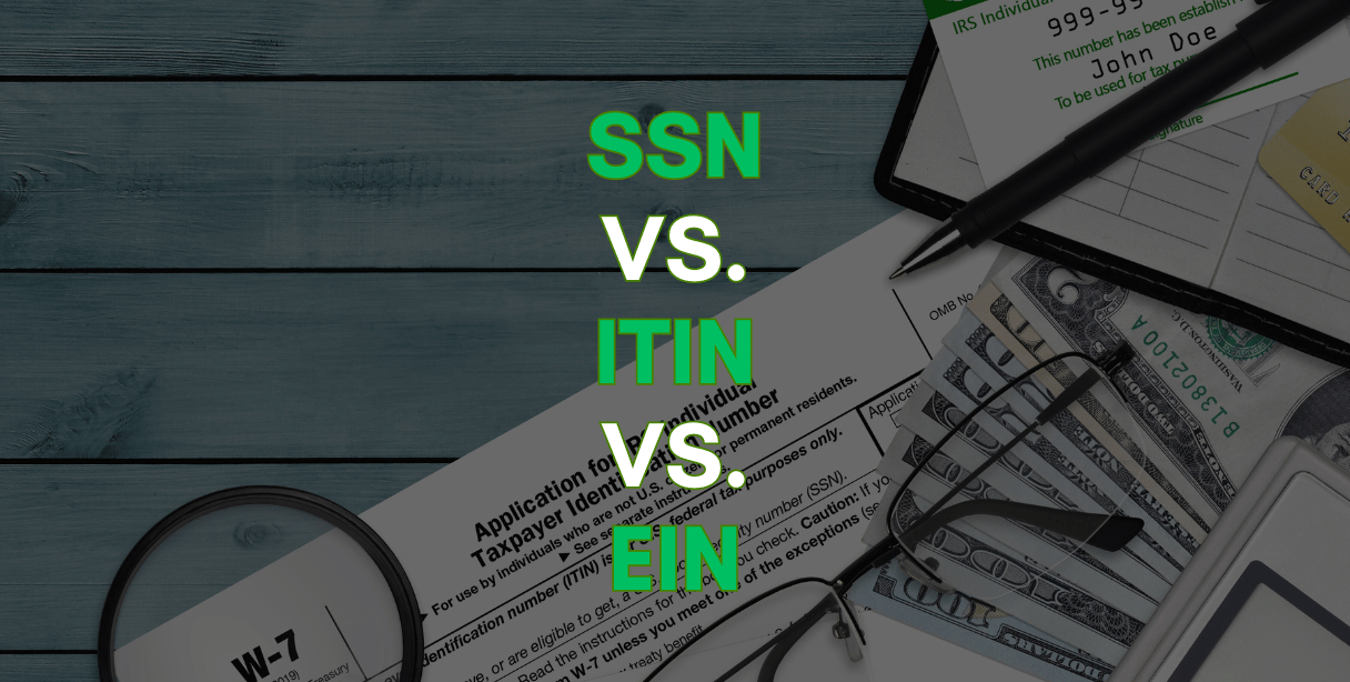 ssn or itin or ein what are the differences