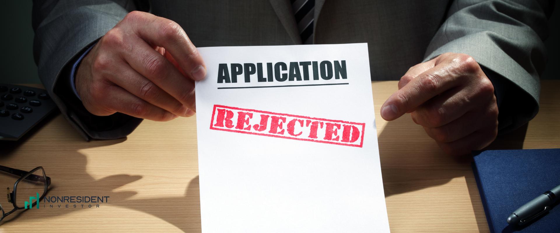 ITIN application rejection