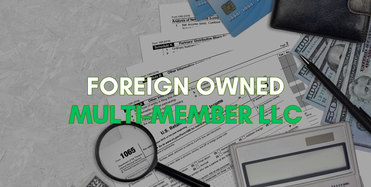 Foreign Owned Multi-Member LLC