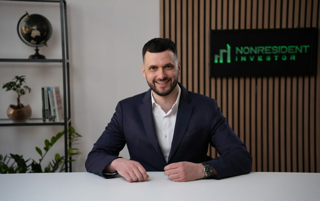 Luka Malkovich and Nonresident Investor logo